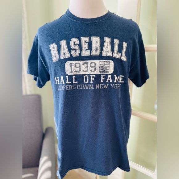 🔥National Baseball Hall of Fame Navy Tee - Picture 1 of 7
